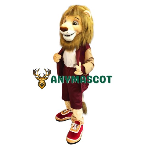 Superb School Lion Mascot Costume