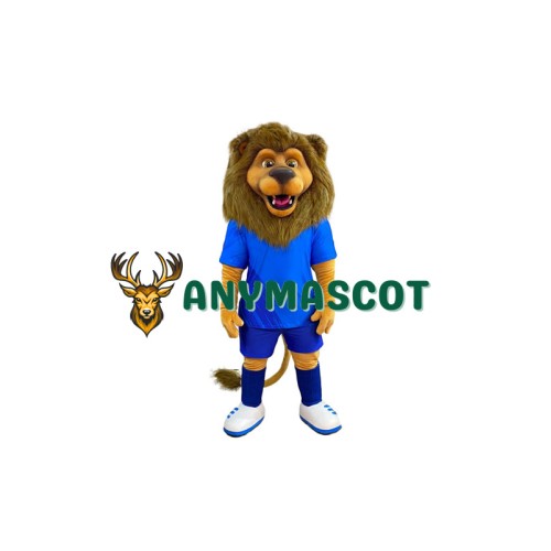 Friendly Sport Lion Mascot Costume For Adult