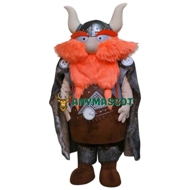Realistic Viking Mascot Costume