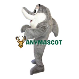 Friendly Dolphin Mascot Costume
