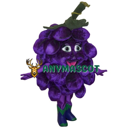 Superb Grape Mascot Costume