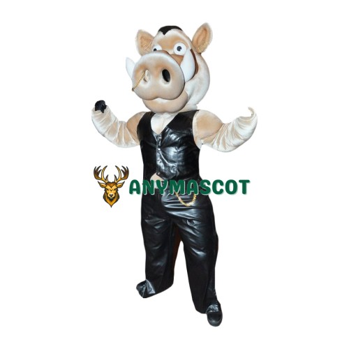Power Wild Boar Mascot Costume
