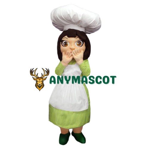 Superb Female Chef Mascot Costume