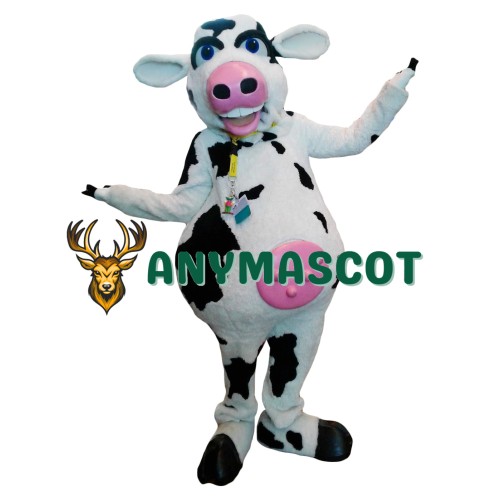 Lovely Lightweight Cow Mascot Costume