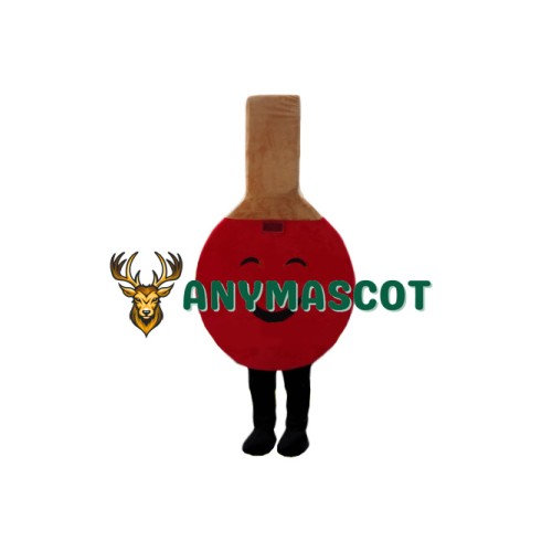 Ping Pong Paddle Mascot Costume