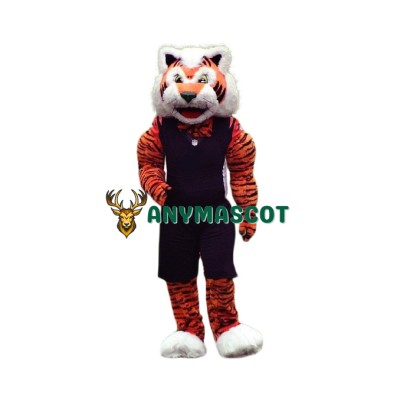 Friendly Sport Tiger Mascot Costume