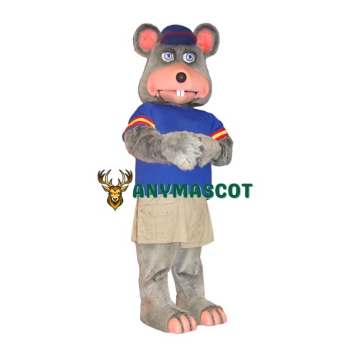 Superb Chuck E Cheese Mascot Costume