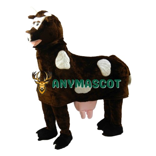 Cute Brown Horse Mascot Costume