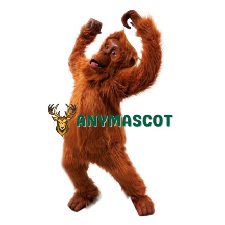 Superb Orangutan Mascot Costume