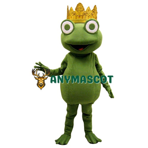 Frog King Mascot Costume