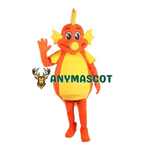 Coral Seahorse Mascot Costume
