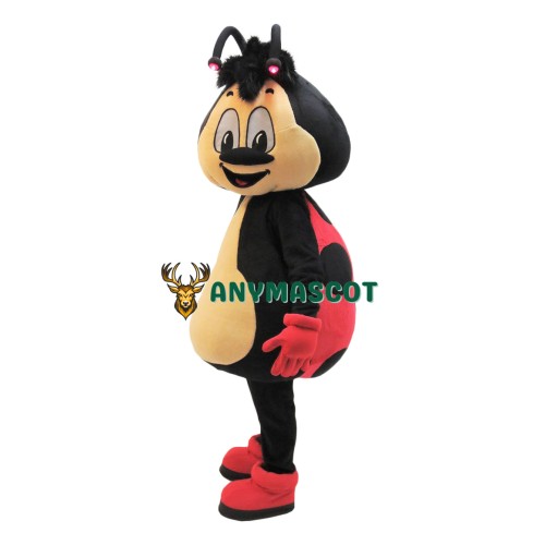 Friendly Ladybug Mascot Costume