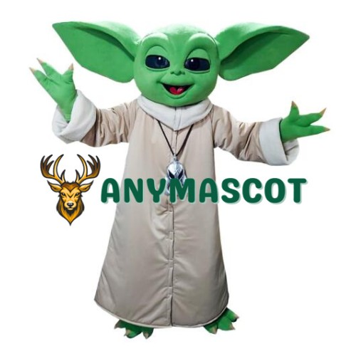 Baby Yoda Mascot Costume
