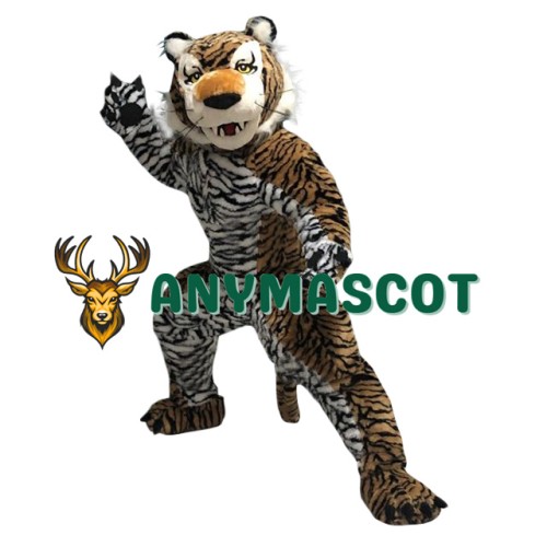 Toothy Tiger Mascot Costume