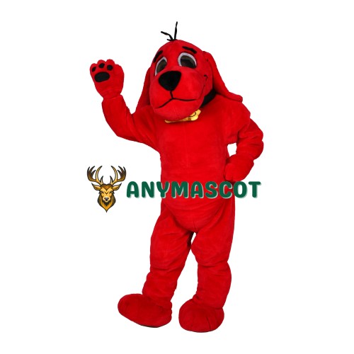 Clifford the Big Red Dog Mascot Costume