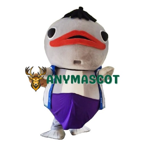 Big Head Fish Mascot Costume
