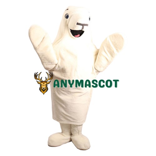 White Sea Lion Mascot Costume