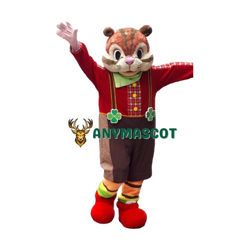 Little Cartoon Tiger Mascot Costume