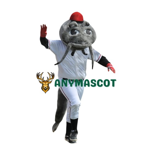 Sport Catfish Mascot Costume