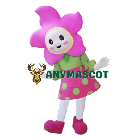 Flower Girl Mascot Costume
