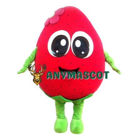 Superb Strawberry Mascot Costume