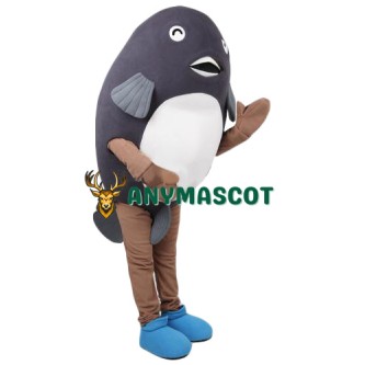 Happy Lightweight Fish Mascot Costume