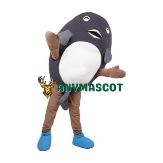 Happy Lightweight Fish Mascot Costume