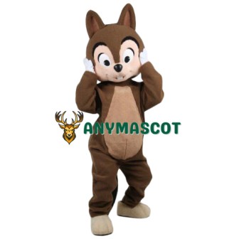 Superb Friendly Lightweight Squirrel Mascot Costume
