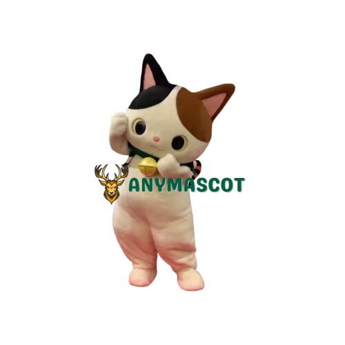 Colorful Cat Mascot Costume
