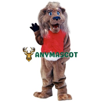 Superb Friendly Lightweight Lion Mascot Costume