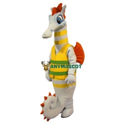 Superb Seahorse Mascot Costume