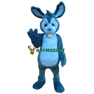 Superb Lightweight Blue Rabbit Mascot Costume