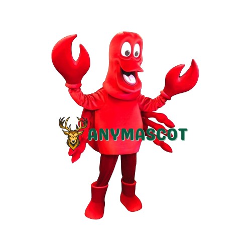 Super Red Lobster Mascot Costume