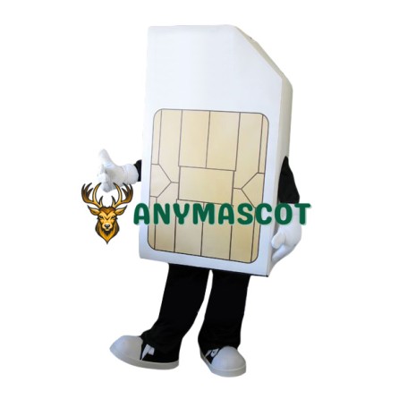 Sim Card Mascot Costume
