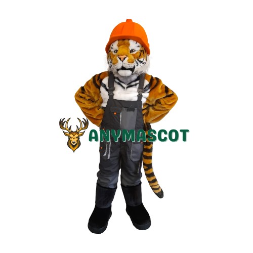 Realistic Tiger Boy Mascot Costume