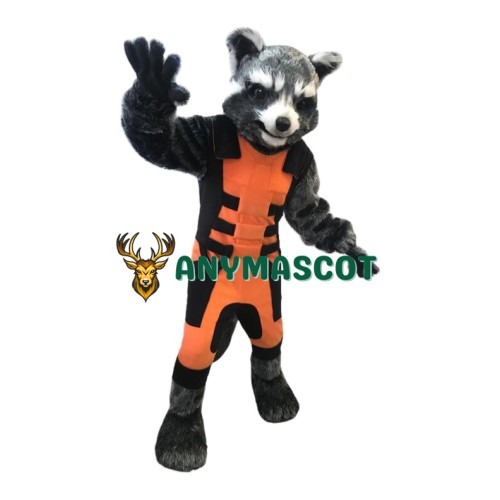 Rocket Raccoon Mascot Costume