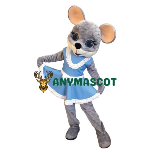 Lovely Female Mouse Mascot Costume