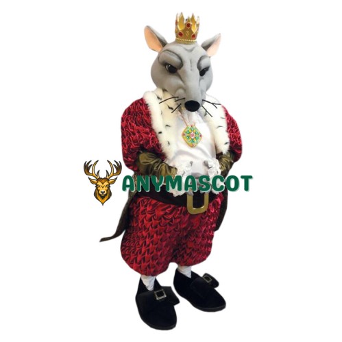 King Mouse Mascot Costume