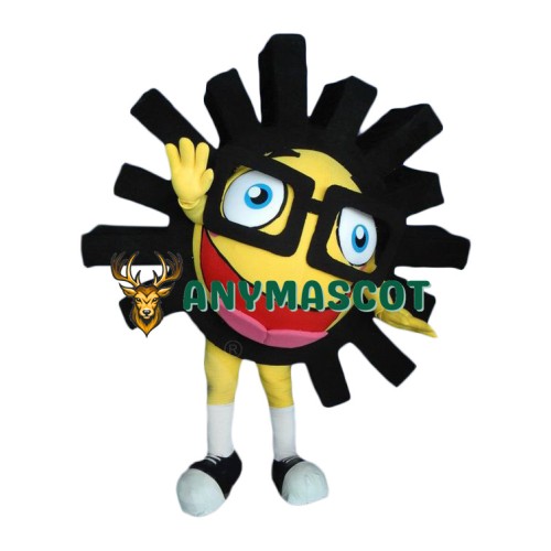 Superb Happy Sun Mascot Costume