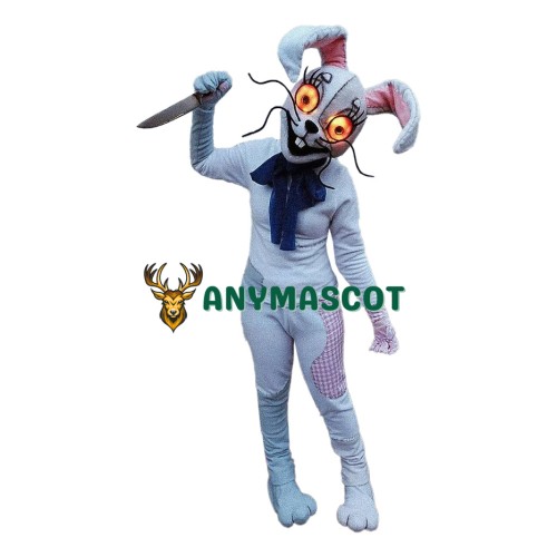 Superb Halloween Easter Bunny Mascot Costume