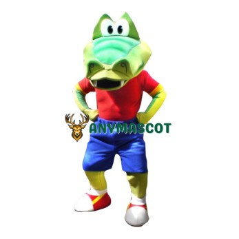 Lovely Crocodile Mascot Costume