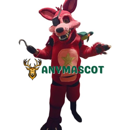 Rockstar Foxy Mascot Costume