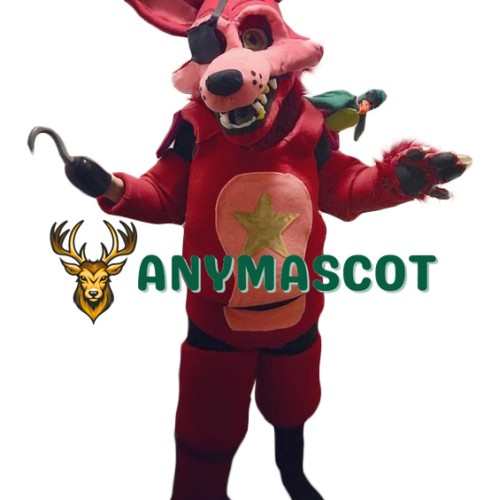 Rockstar Foxy Mascot Costume