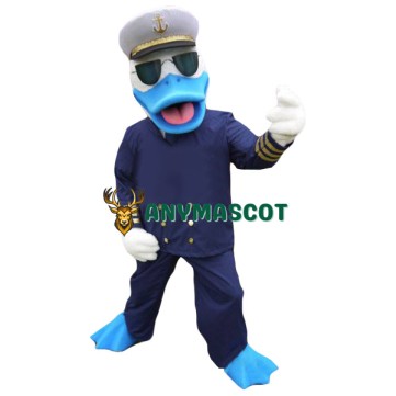 Captain Duck Mascot Costume