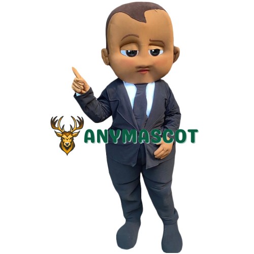 Superb Lightweight Boss Boy Mascot Costume