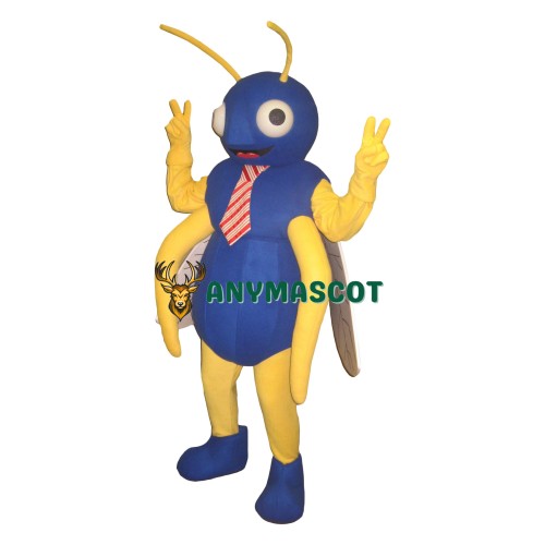 Big Blue Bug Mascot Costume