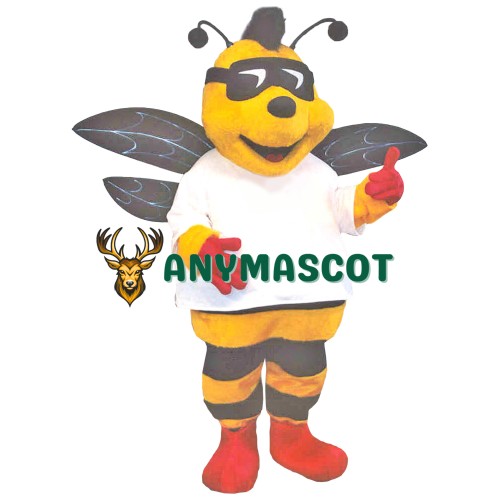 Young Cool Bee Mascot Costume