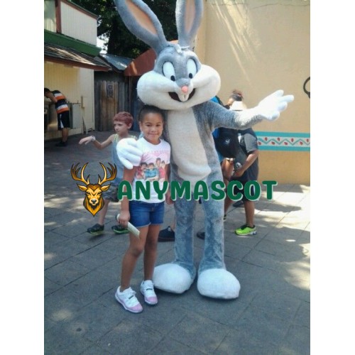 Friendly Bugs Bunny Mascot Costume