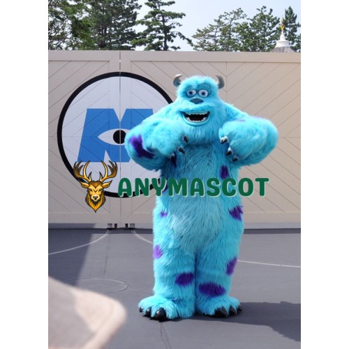 Happy James P. Sullivan Mascot Costume