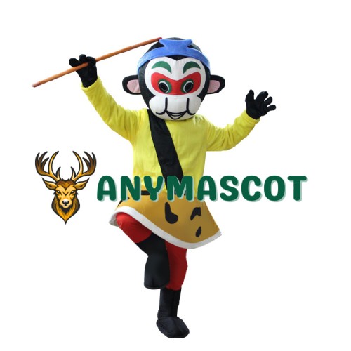 Monkey King Journey To The West Mascot Costume